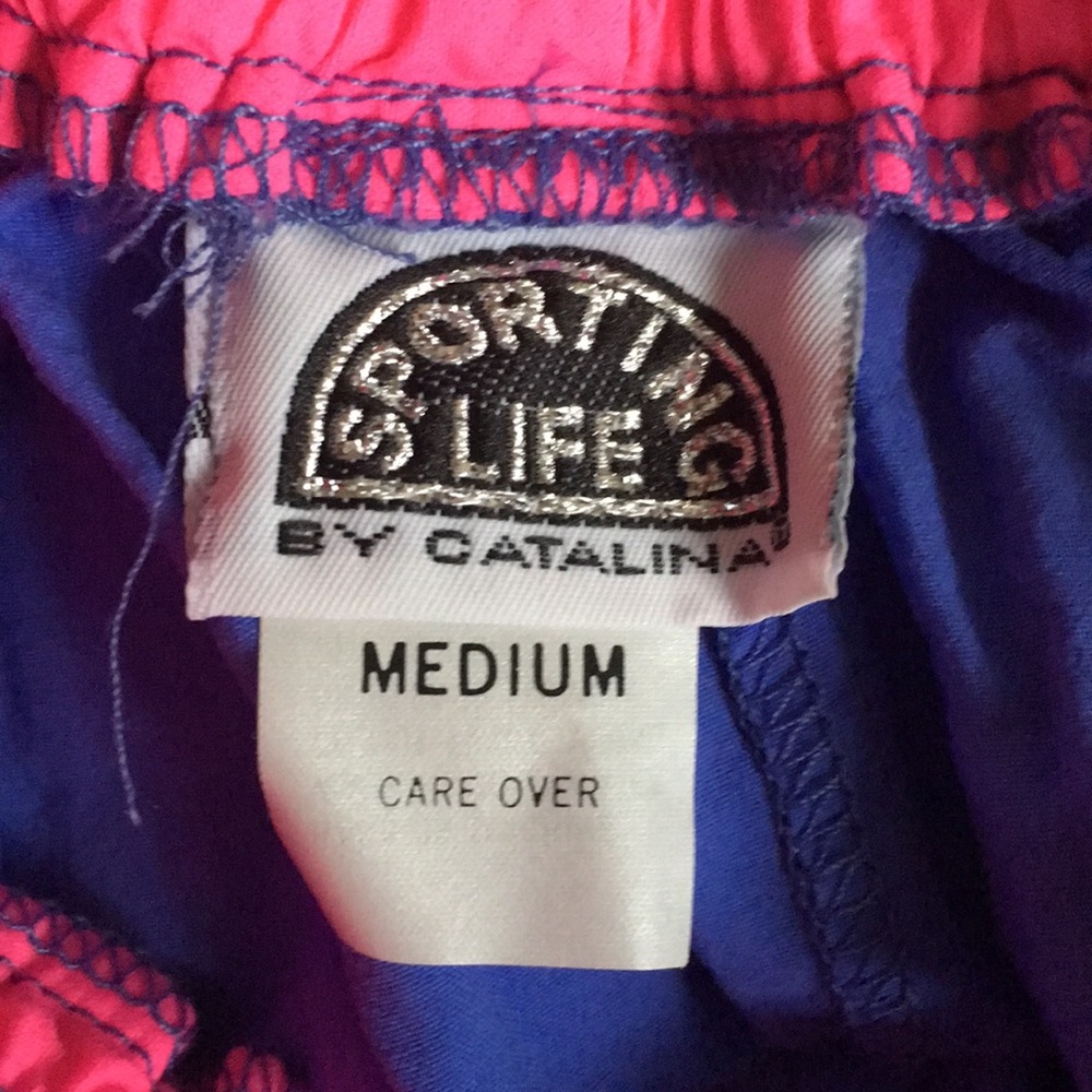 Vintage retro 80s 90s neon athletic shorts - Picture 6 of 6